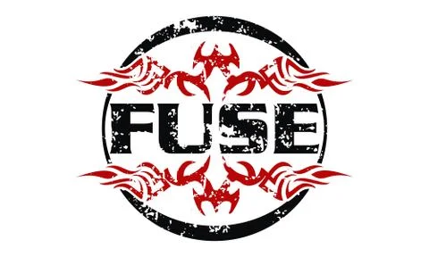 Fuse Letter Logo Design Template Vector イラスト素材