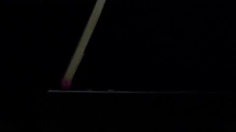 Fuse matches close up Stock Footage 150826974