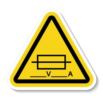 Fuse (Writable) Symbol Sign Isolate On White Background,Vector Illustration E Stock Illustration