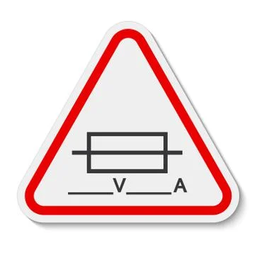 Fuse (Writable) Symbol Sign Isolate On White Background,Vector Illustration E Stock Illustration
