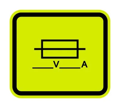 Fuse (Writable) Symbol Sign Isolate On White Background,Vector Illustration E Stock Illustration
