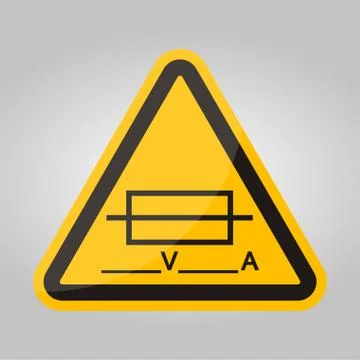 Fuse (Writable) Symbol Sign Isolate On White Background,Vector Illustration E Stock Illustration