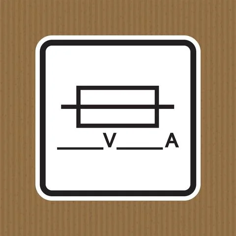 Fuse (Writable) Symbol Sign Isolate On White Background,Vector Illustration E Stock Illustration