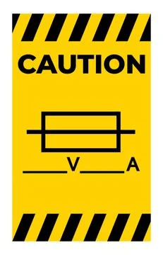 Fuse (Writable) Symbol Sign Isolate On White Background,Vector Illustration E Stock Illustration