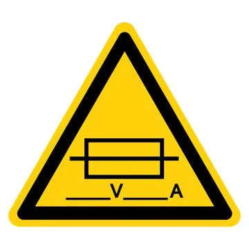 Fuse (Writable) Symbol Sign, Vector Illustration, Isolate On White Background Stock Illustration