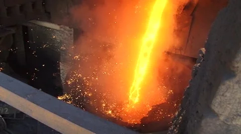 Fused metal Stock Footage 44073148