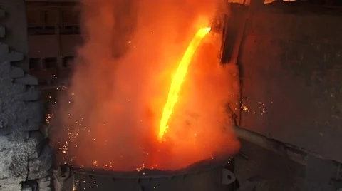 Fused metal Stock Footage 46330438