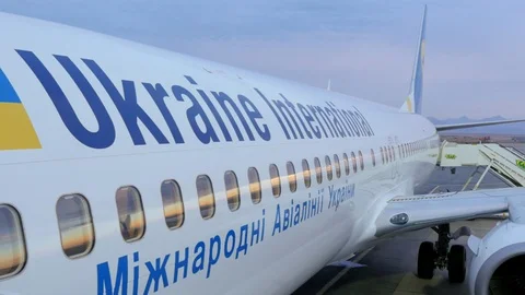 Fuselage of a Passenger Aircraft Stock Footage 87087169