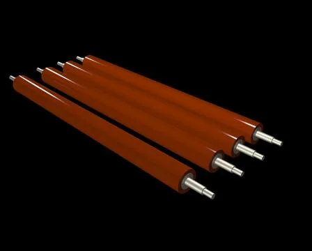 Fuser roller 3d illustration Stock Illustration