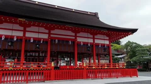 Fushimi Inari Main Stage Stock Footage 21311274