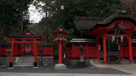 Fushimi Inari Shrines Stock Footage 21334706