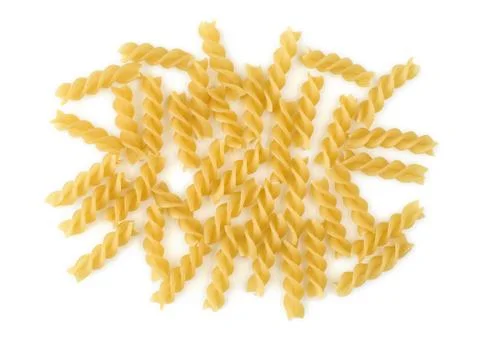Fusilli noodles Stock Photos