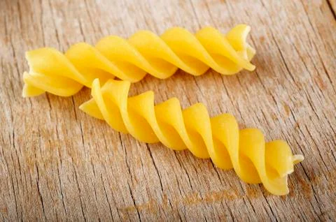 Fusilli pasta Stock Photos