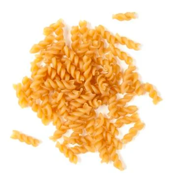 Fusilli pasta Foto stock