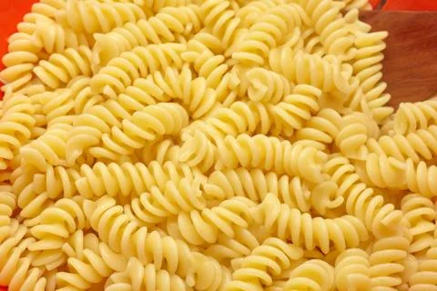 Fusilli pasta Stock Photos