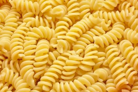 Fusilli pasta Stock Photos