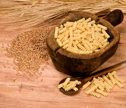 Fusilli pasta Stock Photos
