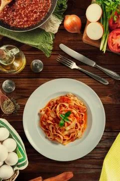 Fusilli pasta Stock Photos