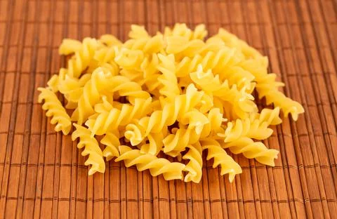 Fusilli pasta Stock Photos