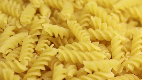 Fusilli rotate 360 degrees. Stock Footage 153624106