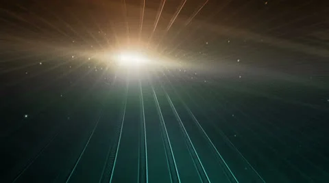 Fusion Amber Blue Stock Footage 25891668