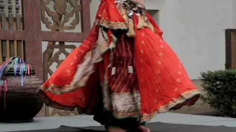 Fusion Belly Dance Stock-Footage 22380379