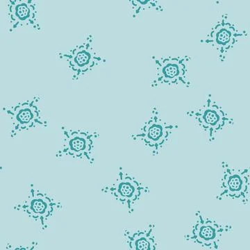 Fusion nuclear energy glyph vector seamless pattern Illustrazione stock
