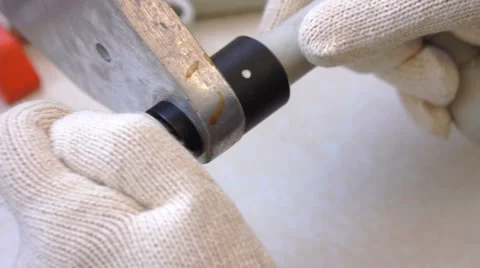 Fusion of pipe and fitting Stock Footage 60232561