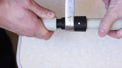 Fusion of pipe and fitting  Stock Footage 60232587