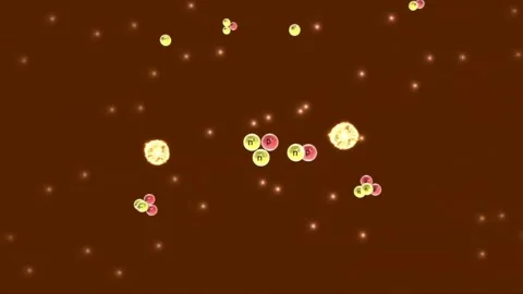 Fusion process of sun Stock Footage 266920899