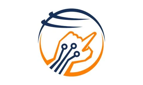 Fusion Technology and Human Stock-Illustration