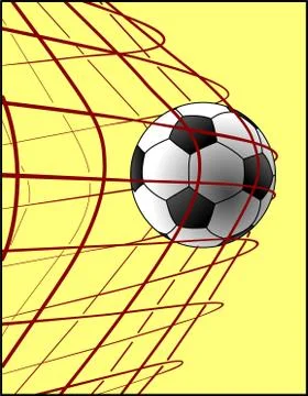 Fussballtor 스톡 사진