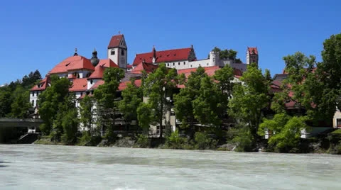 Fussen, Bavaria, Germany Stock Footage 24941982