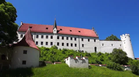 Fussen, bavaria, germany Video stock 24943359