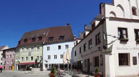 Fussen, bavaria, germany Video stock 24944835