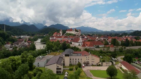 Füssen, Bavaria, Germany Stock Footage 278057132