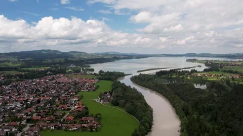 Füssen, Bavaria, Germany Stock Footage 278058583