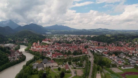 Füssen, Bavaria, Germany Stock Footage 278058602