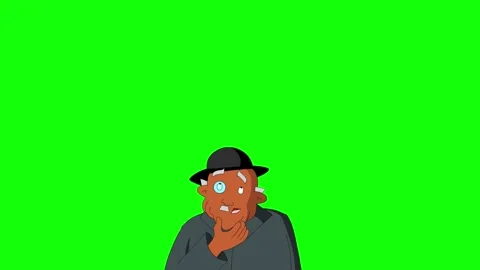 A fussy elderly man in panic Stock Footage 242741169