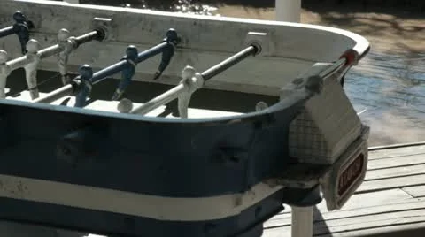 Futbolin old Stock Footage 11829182