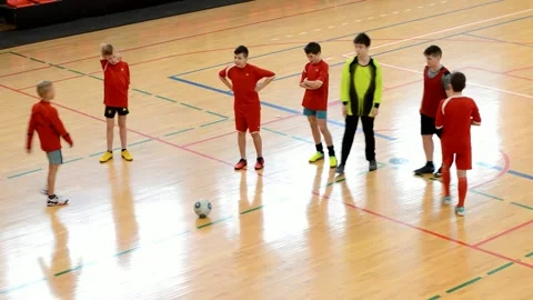 Futsal competitions Video stock 130354390