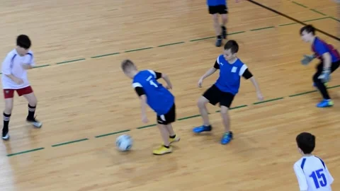Futsal competitions Stock Footage 130416266