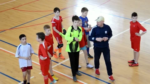Futsal competitions Stock Footage 130417061