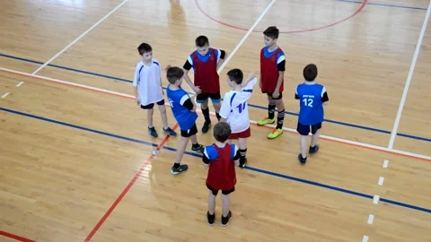 Futsal competitions Stock Footage 130417646