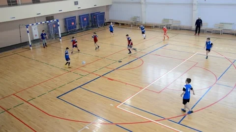 Futsal competitions 스톡 동영상 130417999