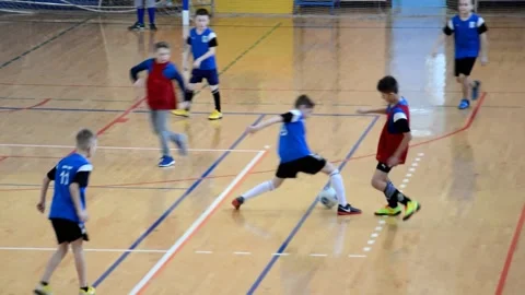 Futsal competitions Stock Footage 130418537