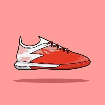 Futsal Shoes Stock Illustration