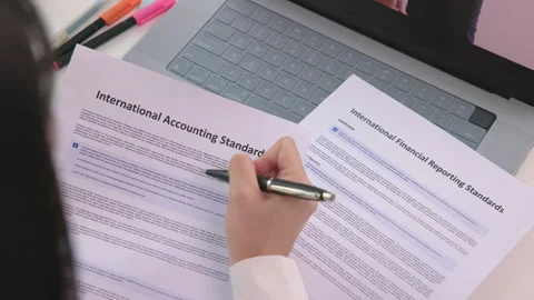 Future of Accounting technology, automation AI data computing analytics by BI Stock Footage 289342069