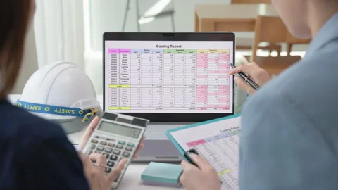 Future of Accounting technology, automation AI data computing analytics by BI Vidéo 309379356