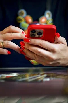 Future and online divination. Stock Photos